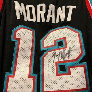 Autographed Ja Morant Jersey, Size 52